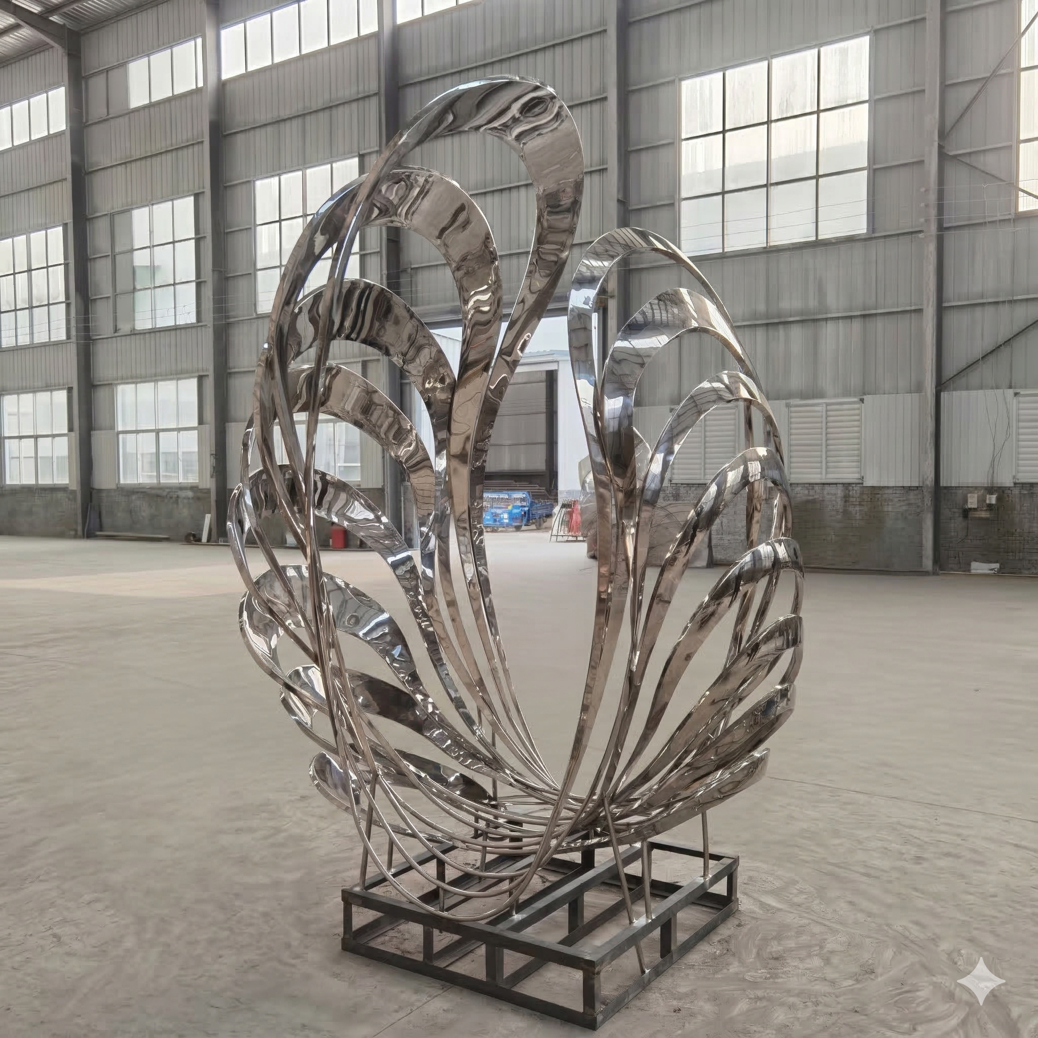 Feature Leaf Sculpture